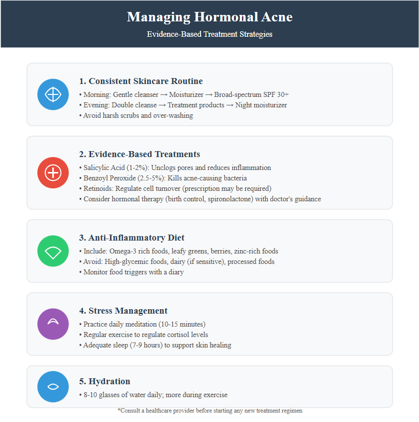 How to Manage Hormonal Acne and Skin Changes