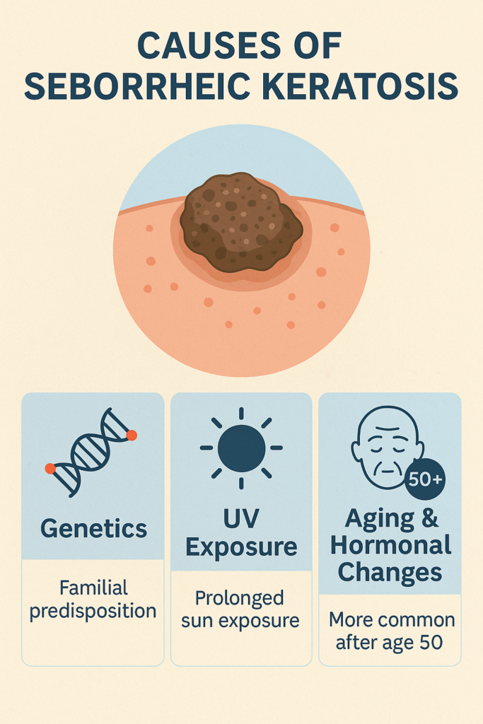 Causes of Seborrheic Keratosis