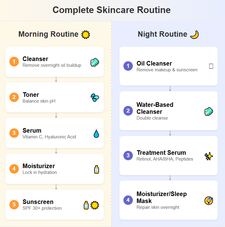 Best Skincare Routine Order for Maximum Benefits