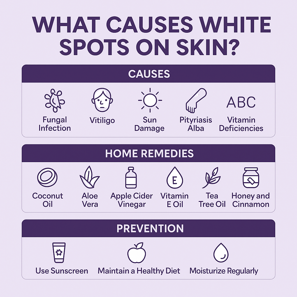 What Causes White Spots on skin?