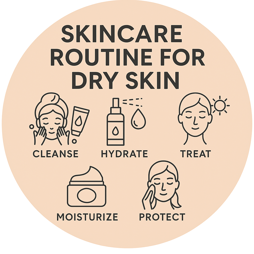 Dry Skin Care Routine: A Step-by-Step Guide to Soft, Healthy Skin