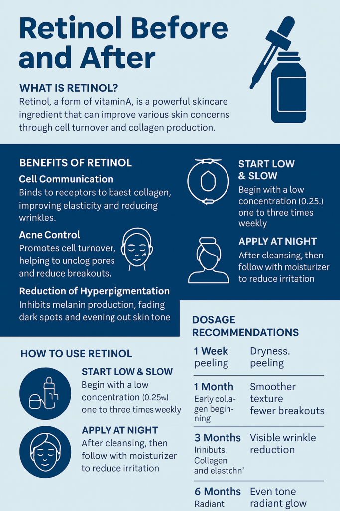 Retinol Before and After: Real Results & Skincare Benefits