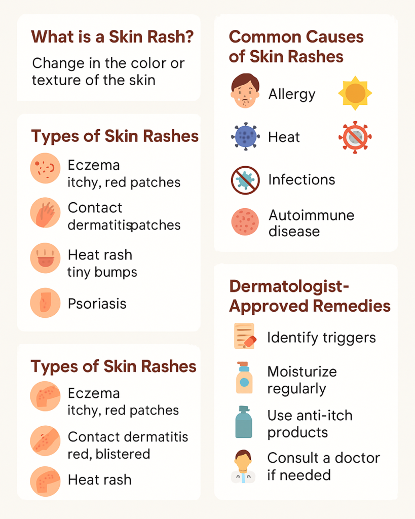 Skin Rash: Causes, Types & Dermatologist-Approved Remedies